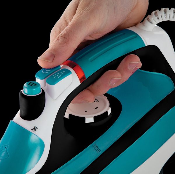Russell Hobbs 21370 Steamglide Professional Iron, 2600 W - Blue and Black - Image 5